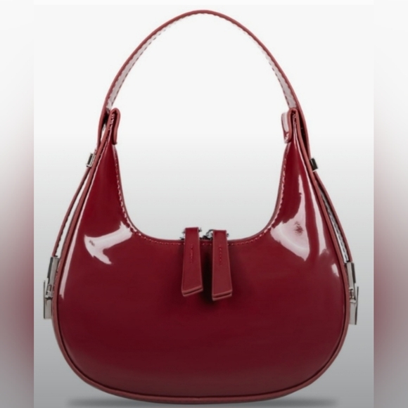 Handbags - Elegant Red Women's Shoulder Bag, New In Bag.
